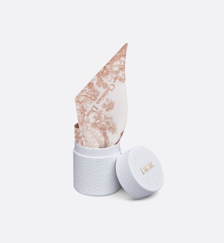 Toile de Jouy Sauvage Mitzah Scarf • Ivory and Pink Silk Twill