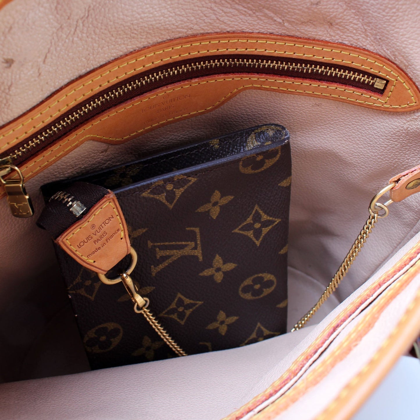 Petit Bucket W/ Pouch Monogram