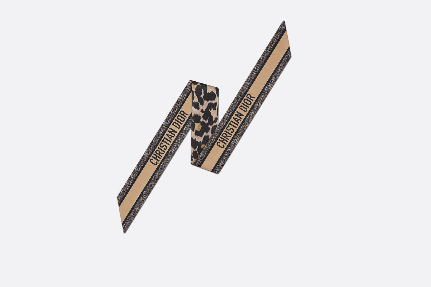 Mizza Mitzah Scarf • Beige Multicolor Silk Twill