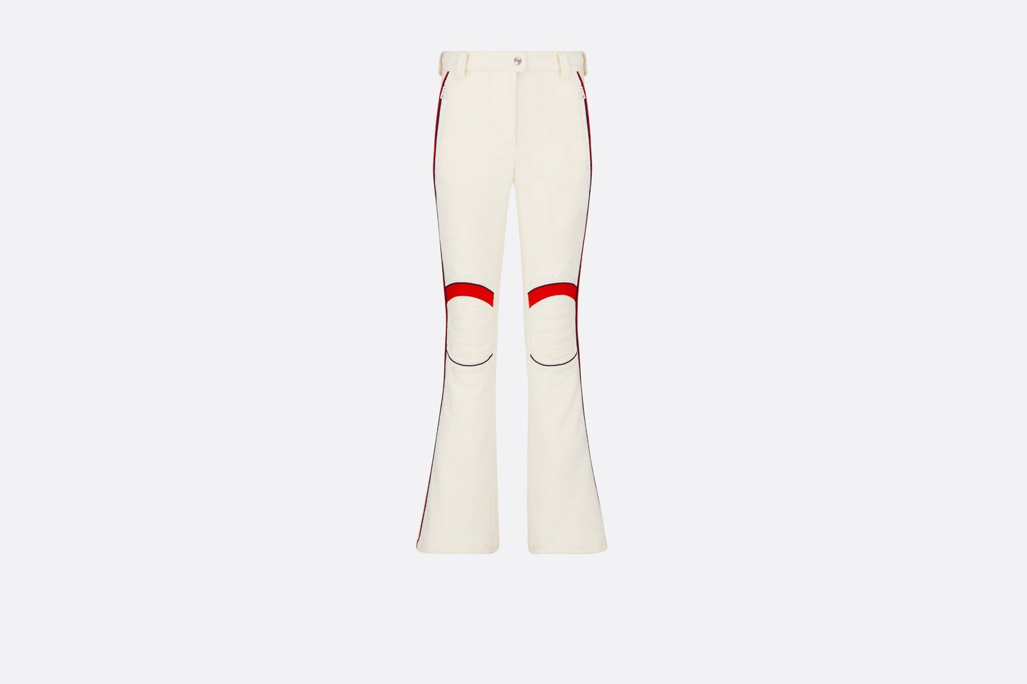 DiorAlps Flared Ski Pants • White Technical Fabric
