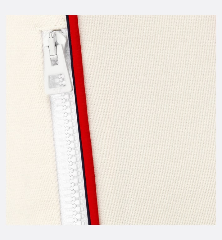 DiorAlps Flared Ski Pants • White Technical Fabric