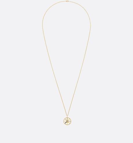 Large Rose Des Vents Medallion • Yellow Gold, Diamond and Mother-of-pearl