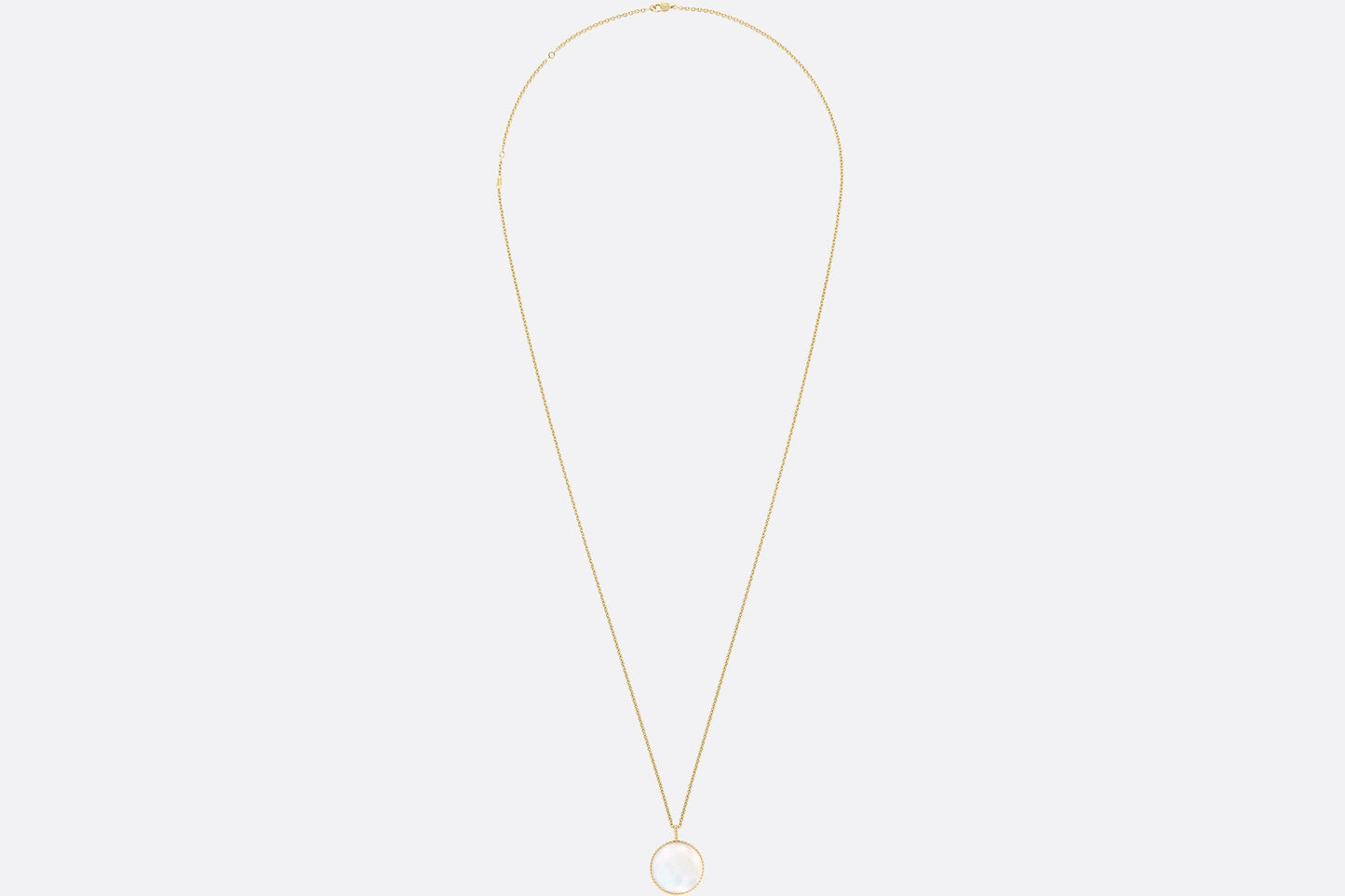 Large Rose Des Vents Medallion • Yellow Gold, Diamond and Mother-of-pearl