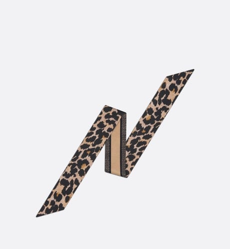 Mizza Mitzah Scarf • Beige Multicolor Silk Twill