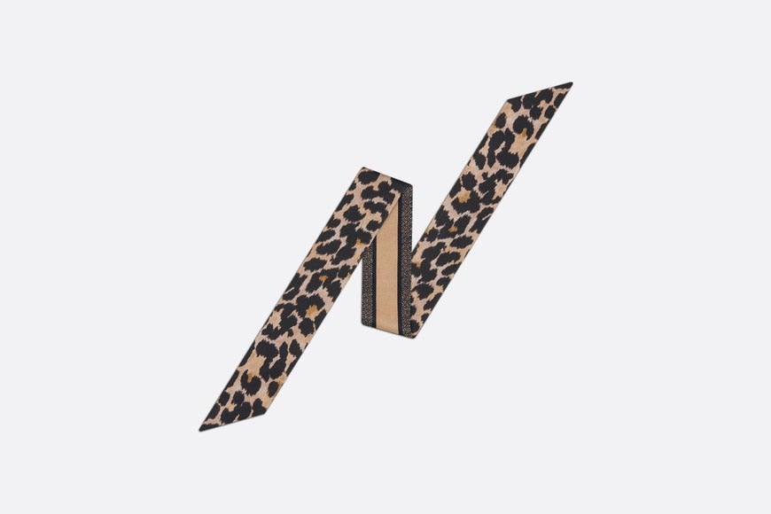 Mizza Mitzah Scarf • Beige Multicolor Silk Twill