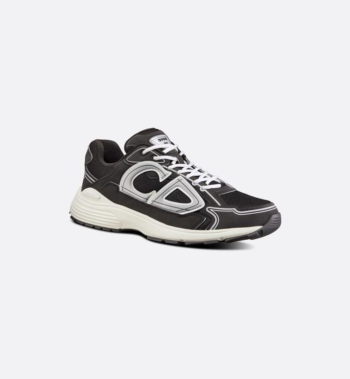 B30 Sneaker • Black Mesh and Technical Fabric