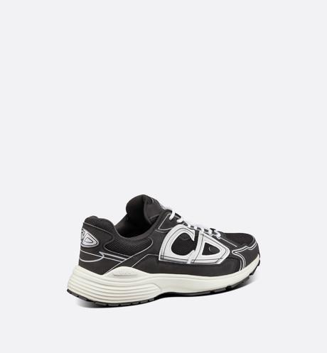 B30 Sneaker • Black Mesh and Technical Fabric