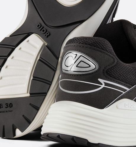 B30 Sneaker • Black Mesh and Technical Fabric