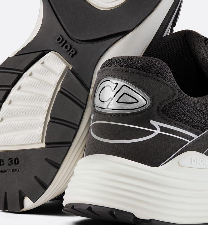 B30 Sneaker • Black Mesh and Technical Fabric