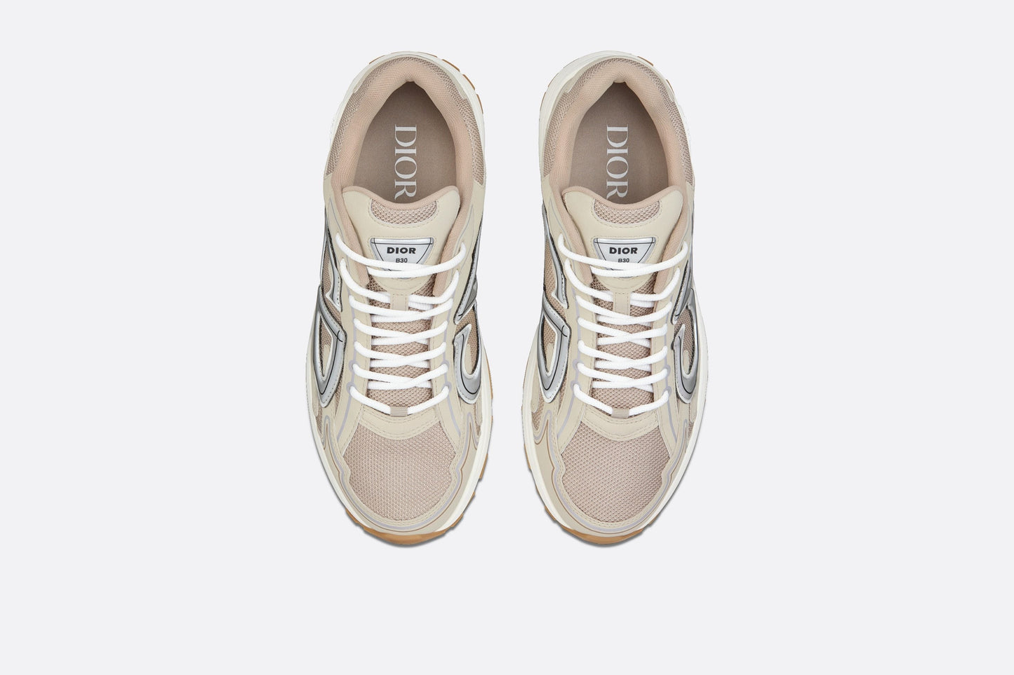 B30 Sneaker • Cream Mesh and Technical Fabric