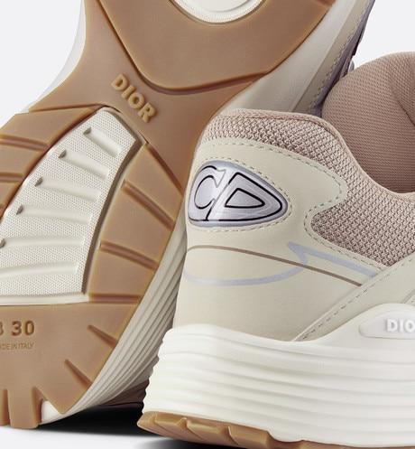 B30 Sneaker • Cream Mesh and Technical Fabric