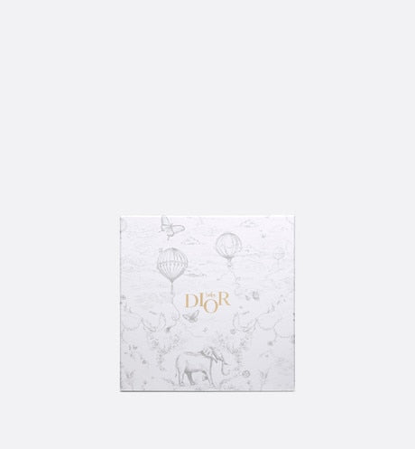 Toile de Jouy Newborn Gift Set • Gray and White Interlock with Cotton Satin