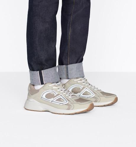 B30 Sneaker • Cream Mesh and Technical Fabric