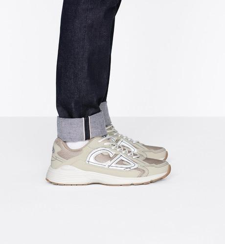 B30 Sneaker • Cream Mesh and Technical Fabric