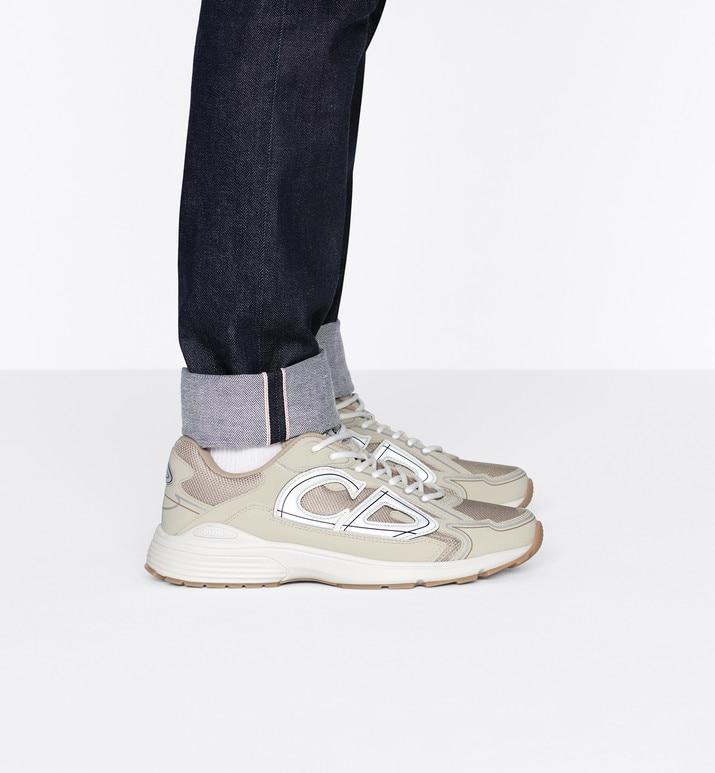 B30 Sneaker • Cream Mesh and Technical Fabric