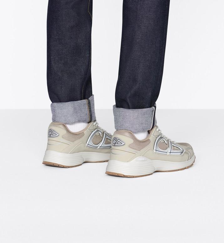 B30 Sneaker • Cream Mesh and Technical Fabric