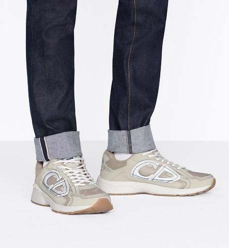 B30 Sneaker • Cream Mesh and Technical Fabric