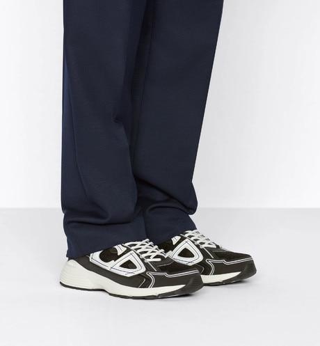 B30 Sneaker • Black Mesh and Technical Fabric