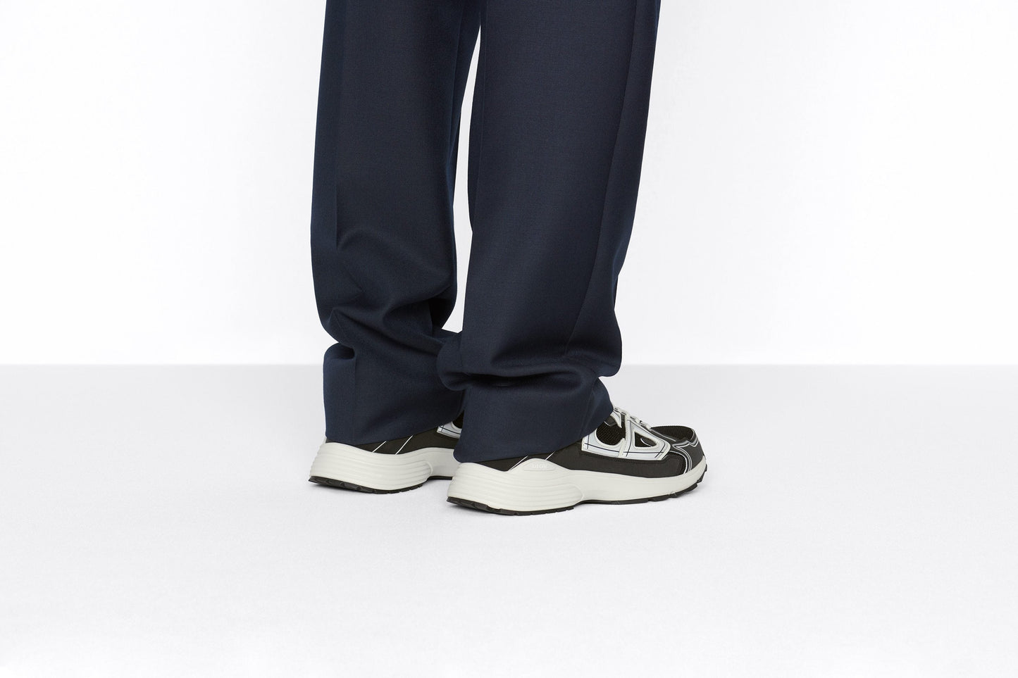 B30 Sneaker • Black Mesh and Technical Fabric