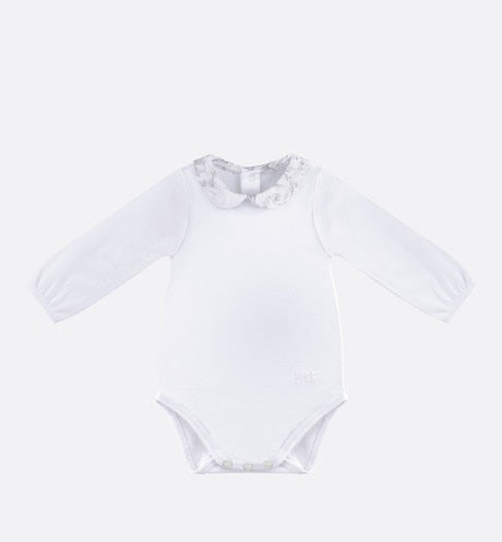 Toile de Jouy Newborn Gift Set • Gray and White Interlock with Cotton Satin