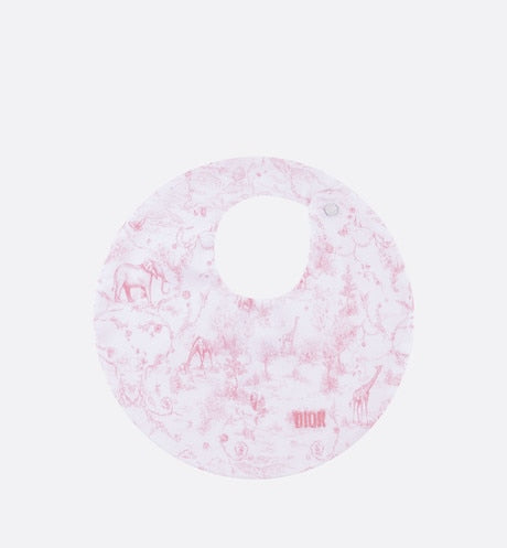 Toile de Jouy Newborn Gift Set • Pale Pink and White Interlock with Cotton Satin