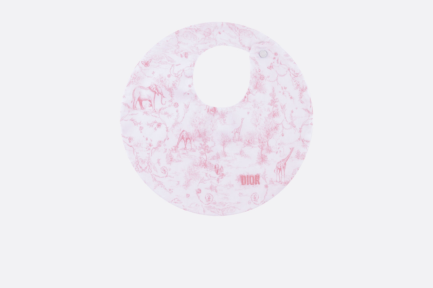 Toile de Jouy Newborn Gift Set • Pale Pink and White Interlock with Cotton Satin