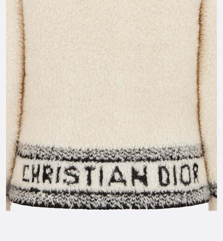 Caro Jacket • Ecru Technical Wool Fleece Knit