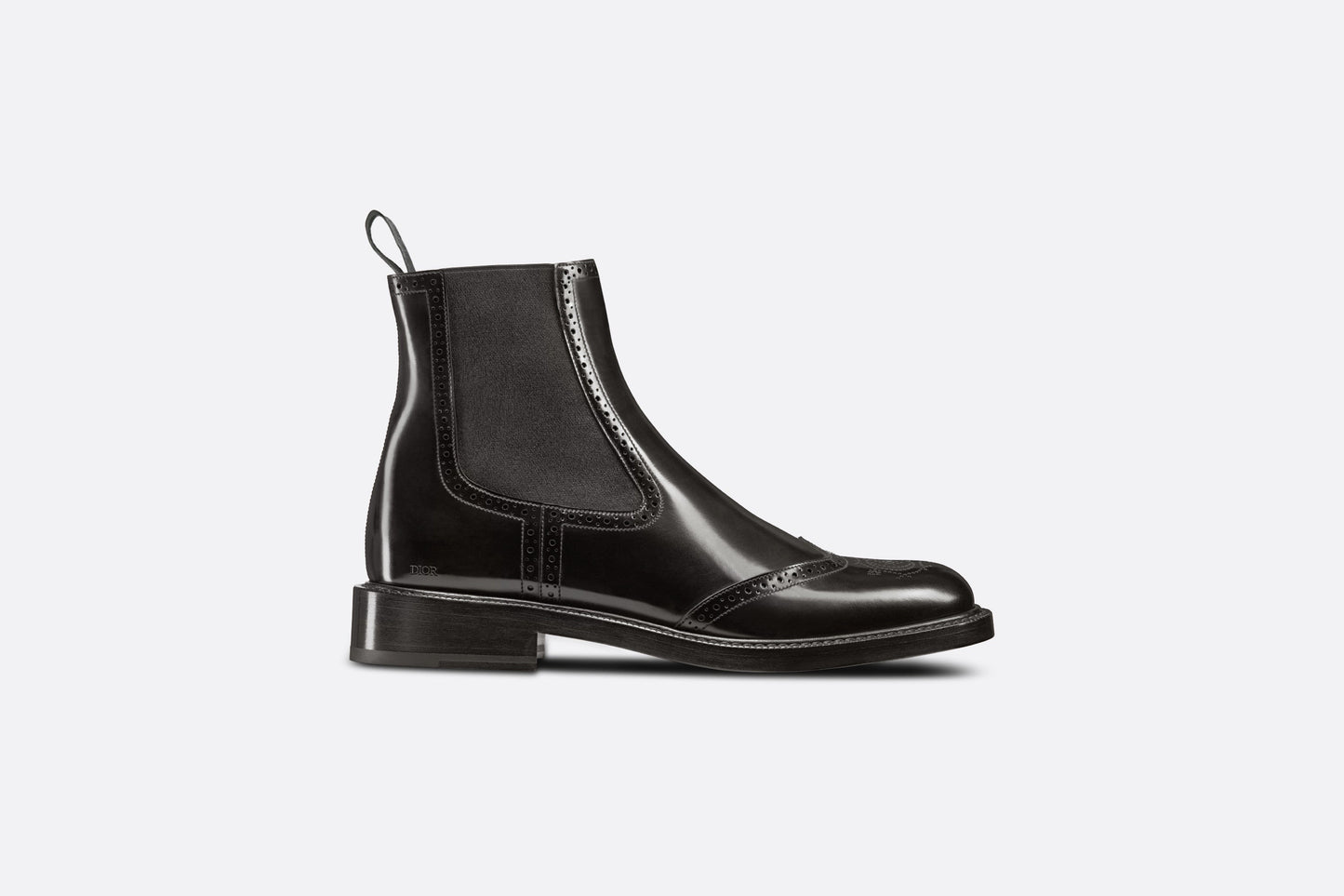 Dior Evidence Chelsea Boot • Black Polished Calfskin