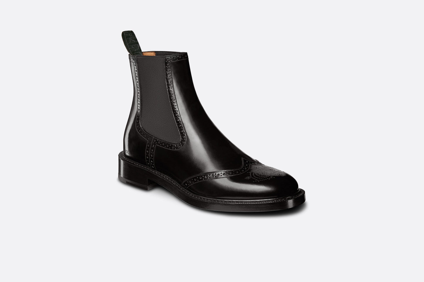 Dior Evidence Chelsea Boot • Black Polished Calfskin