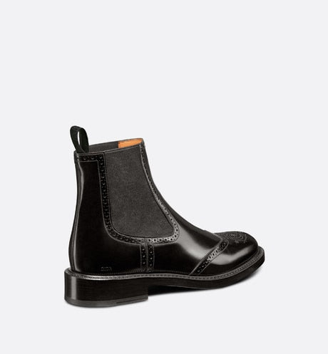 Dior Evidence Chelsea Boot • Black Polished Calfskin