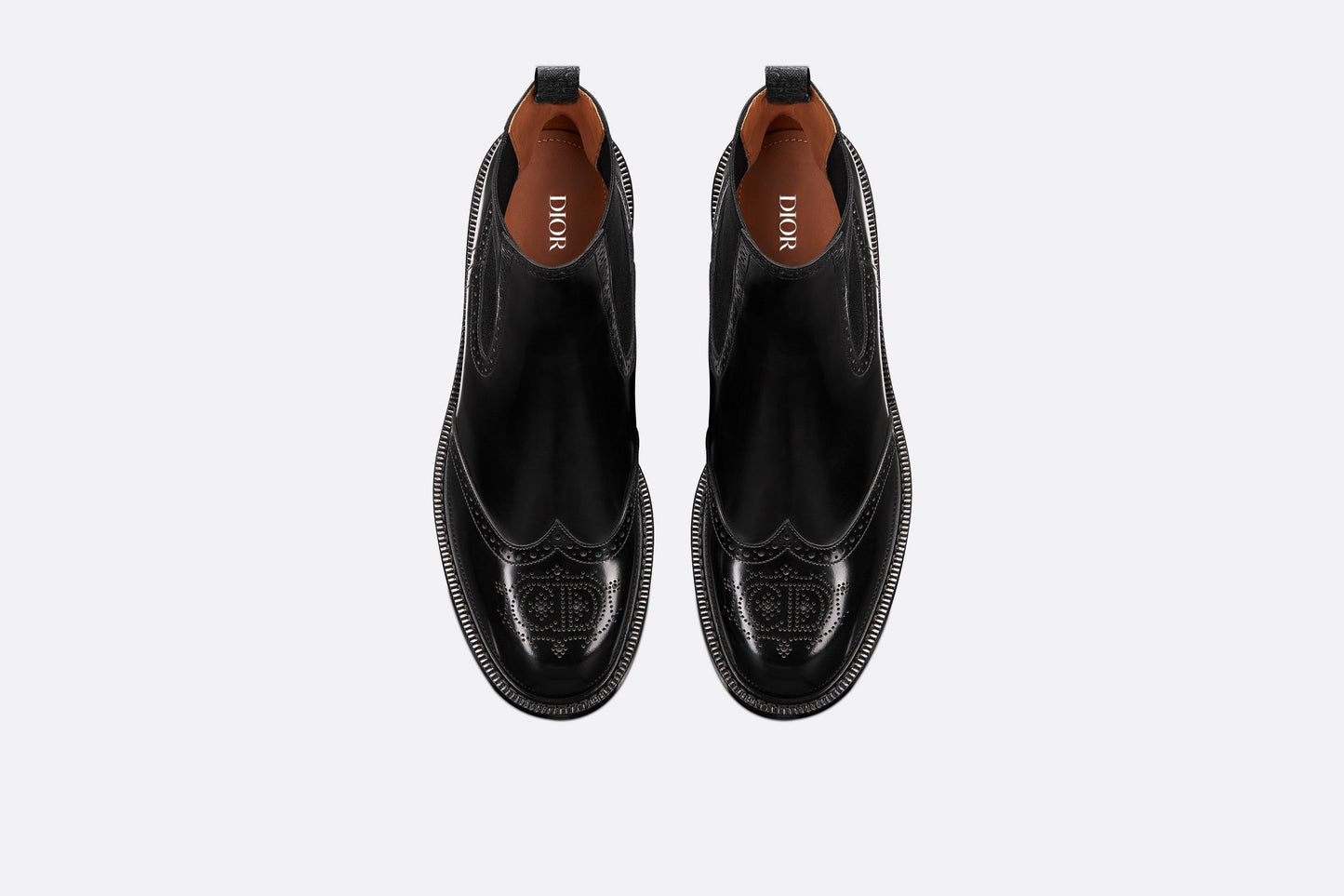 Dior Evidence Chelsea Boot • Black Polished Calfskin