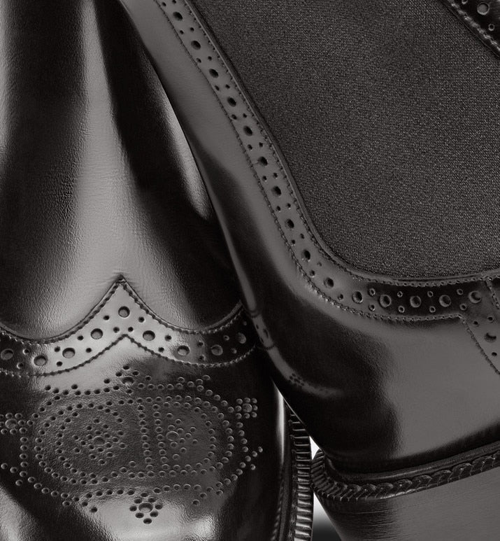 Dior Evidence Chelsea Boot • Black Polished Calfskin