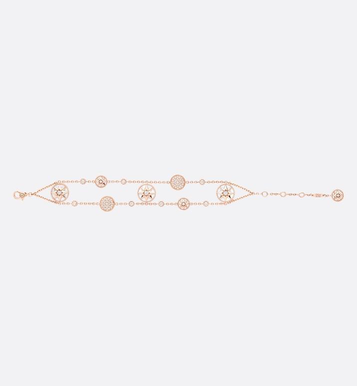 Rose Des Vents Bracelet • Pink Gold, Diamonds and Mother-of-Pearl