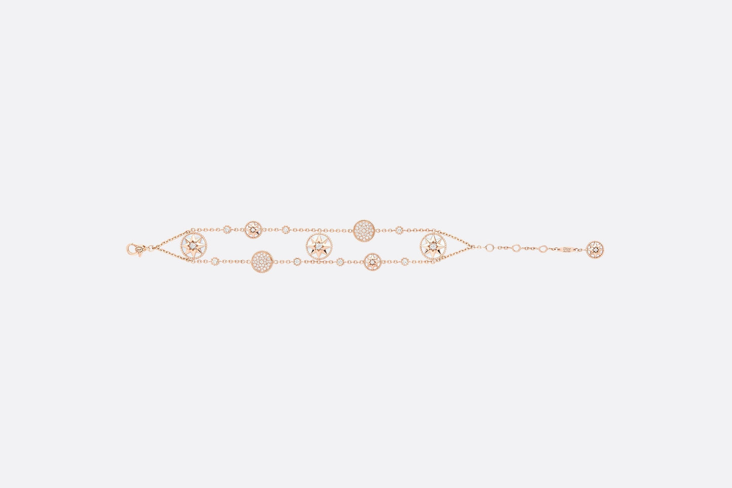 Rose Des Vents Bracelet • Pink Gold, Diamonds and Mother-of-Pearl