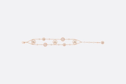 Rose Des Vents Bracelet • Pink Gold, Diamonds and Mother-of-Pearl