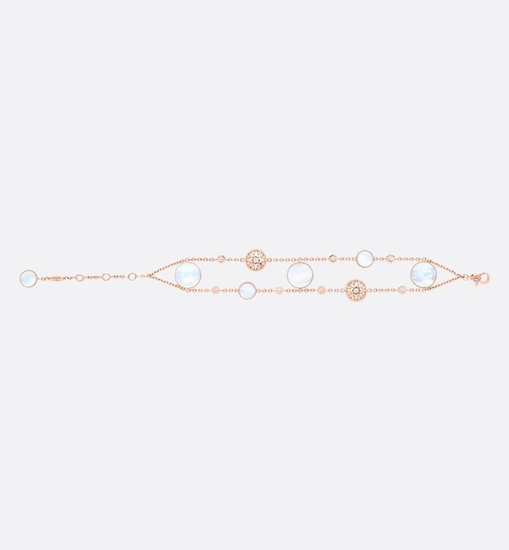 Rose Des Vents Bracelet • Pink Gold, Diamonds and Mother-of-Pearl