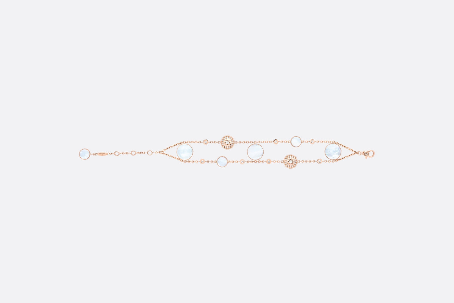 Rose Des Vents Bracelet • Pink Gold, Diamonds and Mother-of-Pearl