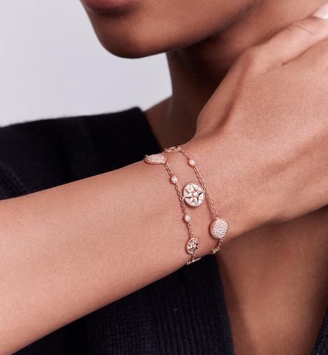 Rose Des Vents Bracelet • Pink Gold, Diamonds and Mother-of-Pearl