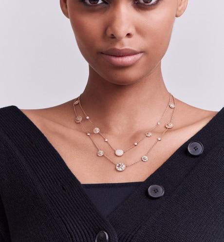 Rose Des Vents Necklace • Pink Gold, Diamonds and Mother-of-Pearl