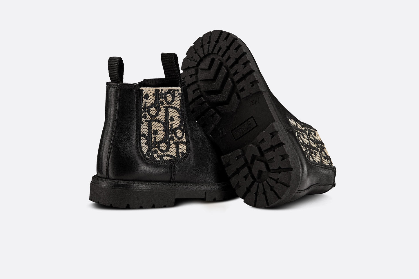 Baby Chelsea Boot • Black Polished Calfskin