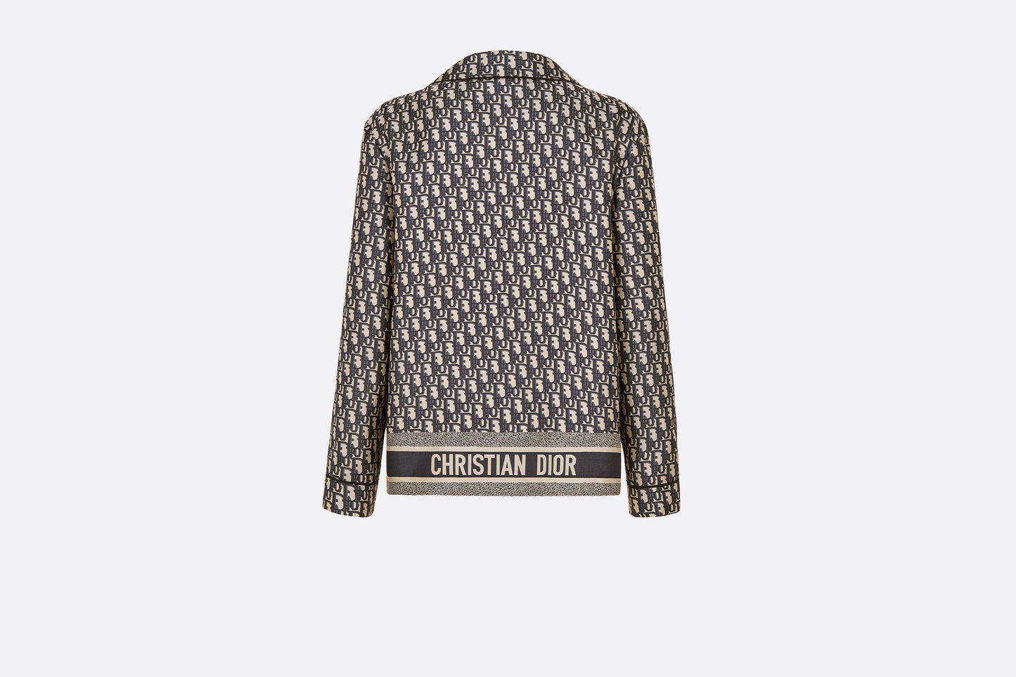 Jacket • Blue Dior Oblique Silk Twill