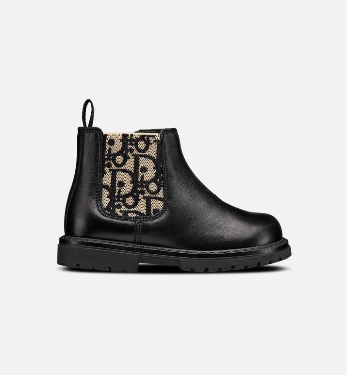 Baby Chelsea Boot • Black Polished Calfskin