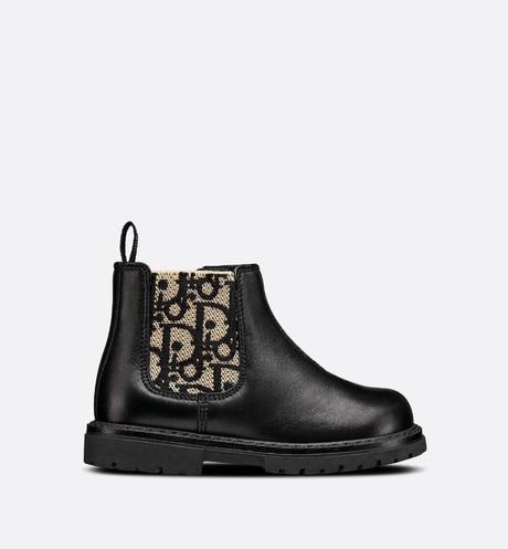 Baby Chelsea Boot • Black Polished Calfskin