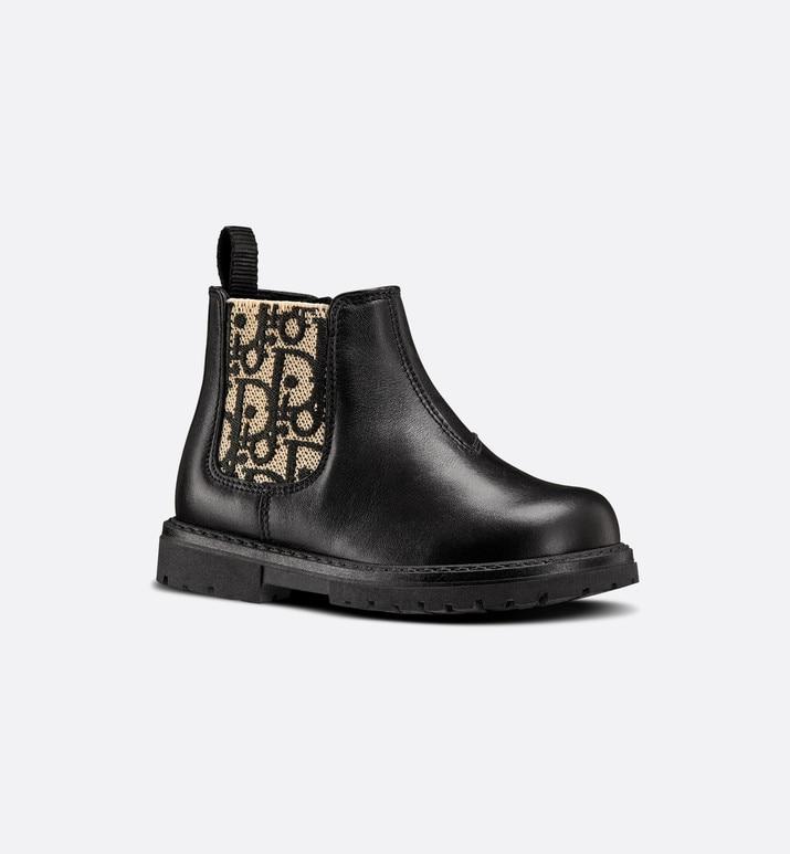 Baby Chelsea Boot • Black Polished Calfskin