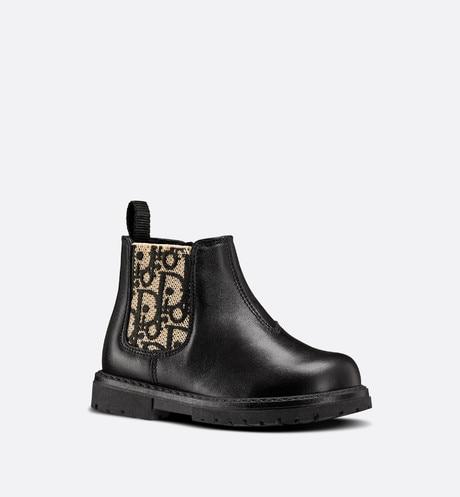 Baby Chelsea Boot • Black Polished Calfskin