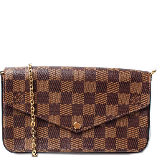 Pochette Felicie Damier Ebene