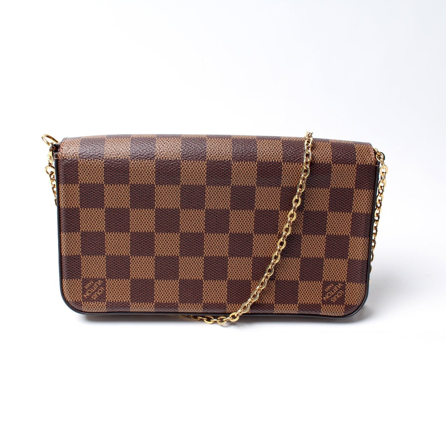Pochette Felicie Damier Ebene