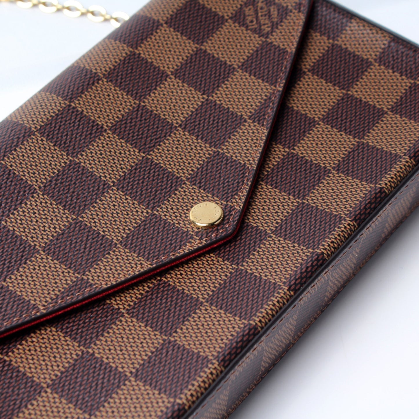 Pochette Felicie Damier Ebene