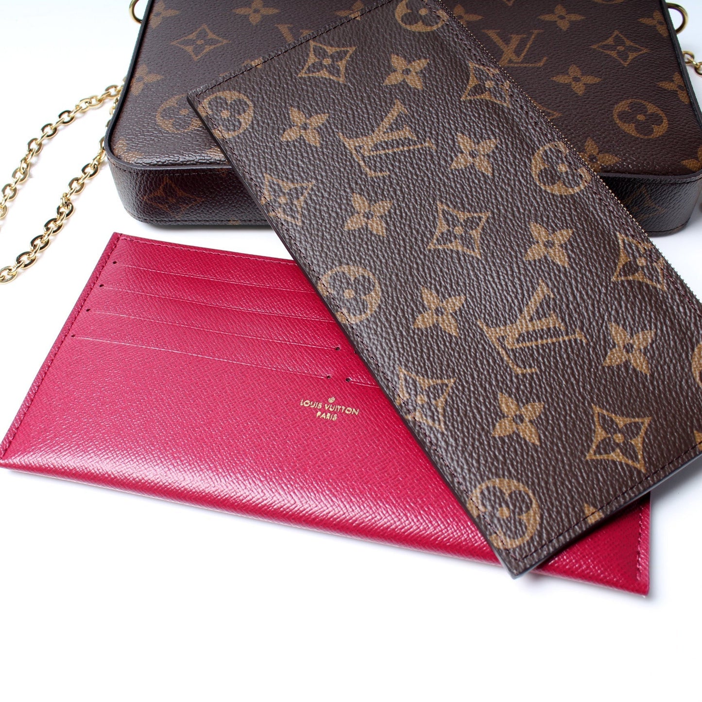 Pochette Felicie Monogram