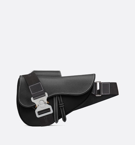 Saddle Bag • Black Grained Calfskin